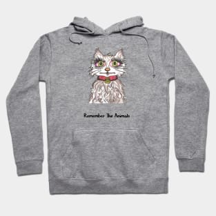 Remember The Animals Cute Cat Hoodie